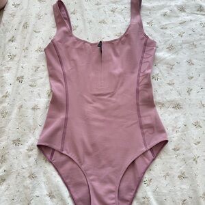 Moncler Pink One-Piece Swimsuit